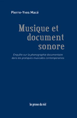 Musique et document sonore