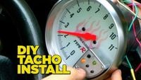 How to Install a Tacho Gauge