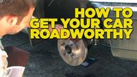 How to Get your Car Roadworthy