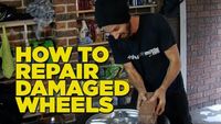 How to Repair Scratched & Guttered Wheels