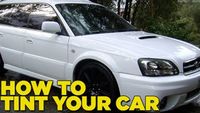 How to Tint your Car