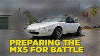 Preparing the Mazda for Battle