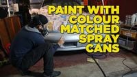 Paint with Colour Matched Spray Cans