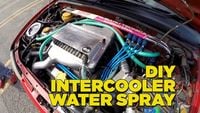 Budget Intercooler Water Spray