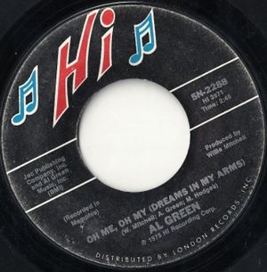Oh Me Oh My (Dreams in My Arms) / Strong as Death (Sweet as Love) (Single)