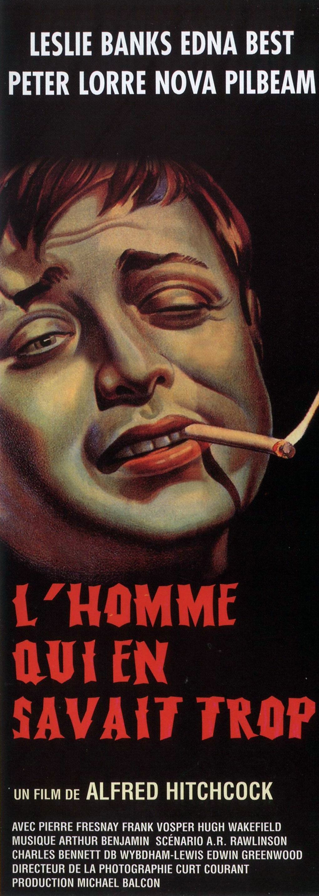 L Homme Qui En Savait Trop 1934 Affiches, posters et images de L'Homme qui en savait trop (1934)