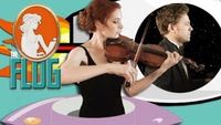 Felicia Day Plays Violin with Tom Lenk