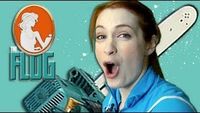 Felicia Day with a Chainsaw! Plus, adorable baby animals!