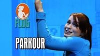 Felicia Day Takes on Parkour and Freerunning