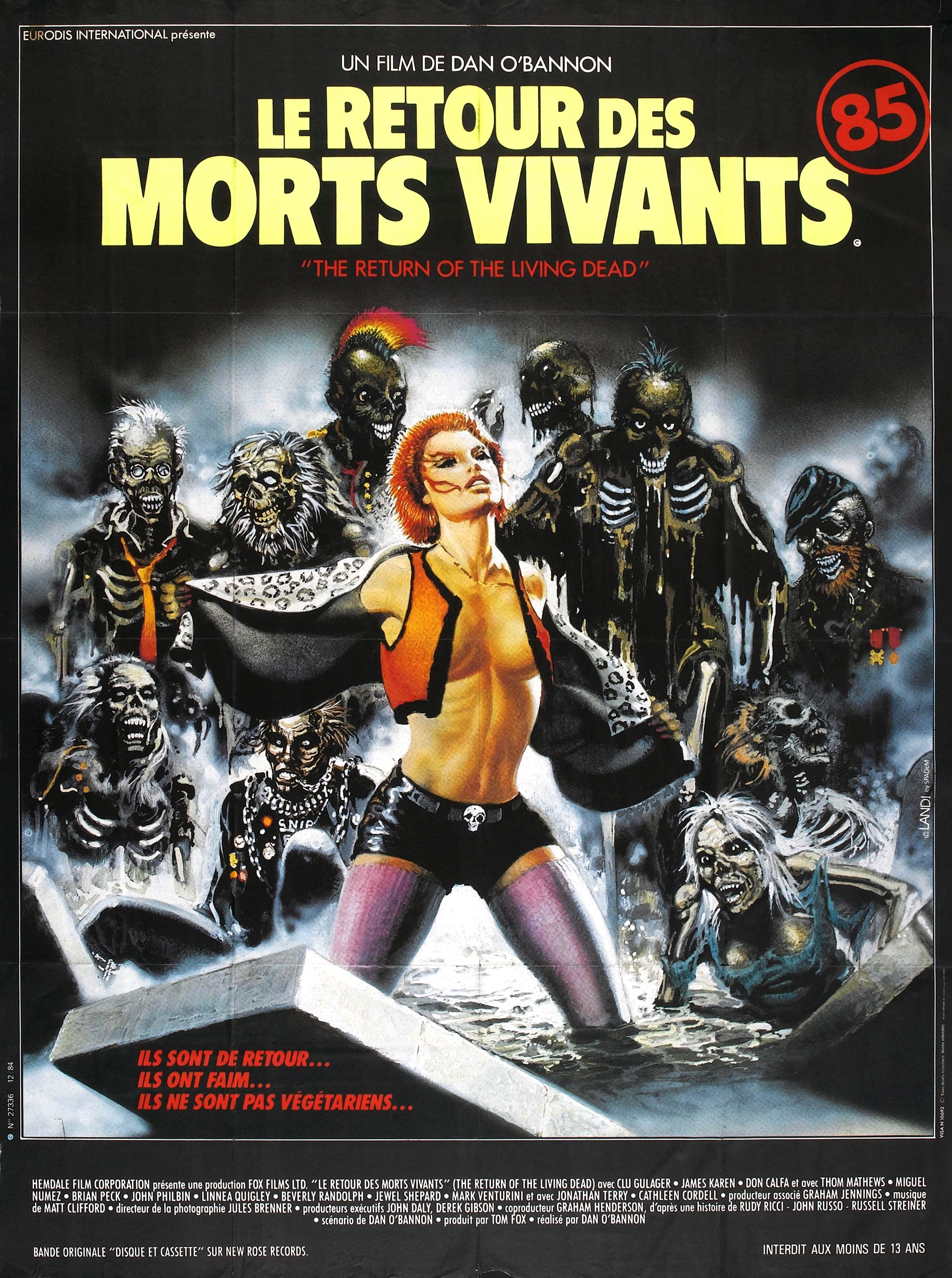 Le Retour des morts-vivants - Film (1985) - SensCritique
