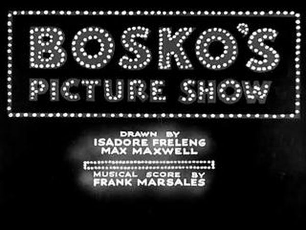 Bosko's Picture Show