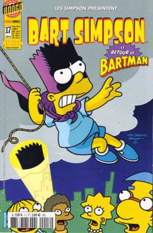 Les Simpson présentent Bart Simpson - Les Légendes de la Famille Bartman (n°17)