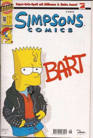 Les Simpson - L'Artiste autrefois appelé Bart (n°18)