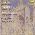Pochette Fauré: Requiem, op. 48 / Duruflé: Requiem, op. 9