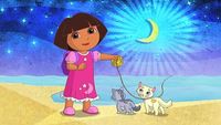 Dora et les trois chatons