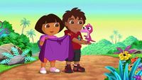 Dora et Diego à l'époque des dinosaures