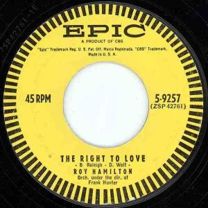 The Right to Love / Don’t Let Go (Single)