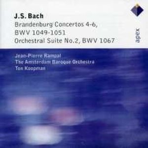 Brandenburg Concertos 4-6, BWV 1049-1051 / Orchestral Suite no. 2, BWV 1067