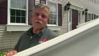 Staining a Cedar Fence; Installing Window Boxes