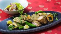 Shallow-fried Salmon Fillets