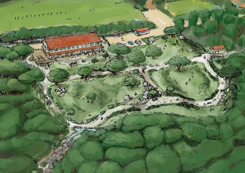 Illustration Un parc naturel Miyazaki va voir le jour Illustration Un parc naturel Miyazaki va voir le jour