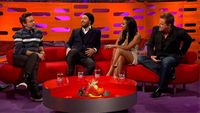 Jude Law, Robert Downey Jr, Alesha Dixon, Eddie Izzard and Rebecca Ferguson
