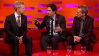 Kenneth Branagh, Zach Braff, Frank Skinner