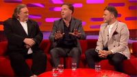 Damian Lewis, Gerard Depardieu, Dominic West and Olly Murs
