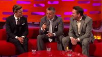 Zac Efron, Matt LeBlanc and Lee Mack