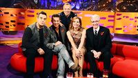 Robbie Williams, Paul O'Grady, Darcey Bussell and Felix Baumgartner