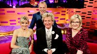 Cameron Diaz, Sarah Millican and Rod Stewart