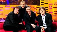 Quentin Tarantino, James McAvoy, Alan Davies and Emeli Sandé