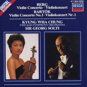 Berg: Violin Concerto / Bartók: Violin Concerto no. 1