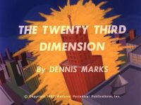 The Twenty Third Dimension [Hawkman]