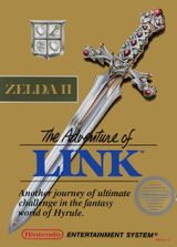 Jaquette Zelda II: The Adventure of Link