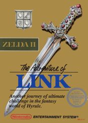 Jaquette Zelda II : The Adventure of Link Jaquette Zelda II : The Adventure of Link