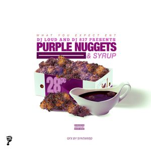 Purple Nuggets and Syrup