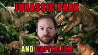 How is Jurassic Park a Commentary on Capitalism?