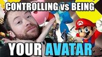 Controlling vs 'Being' Your Video Game Avatar