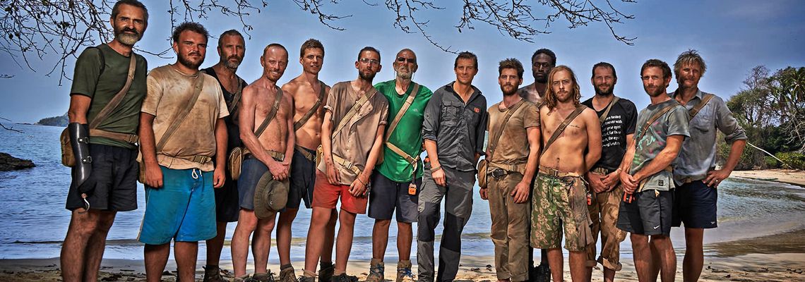 Cover The Island with Bear Grylls