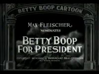 Betty Boop For President