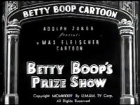 Betty Boop's Prize Show