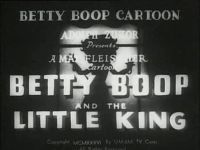 Betty Boop And The Little King