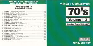 The No.1 DJ Collection: 70's, Volume 3
