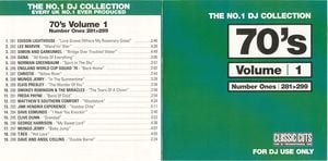 The No.1 DJ Collection: 70's, Volume 1