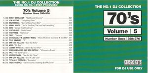 The No.1 DJ Collection: 70's, Volume 5