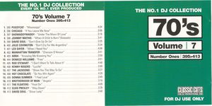 The No.1 DJ Collection: 70’s, Volume 7