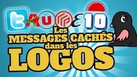 TOP 10 des messages cachés dans les LOGOS