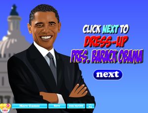 Dress Up Pres. Barack Obama