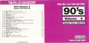The No.1 DJ Collection: 90's, Volume 4
